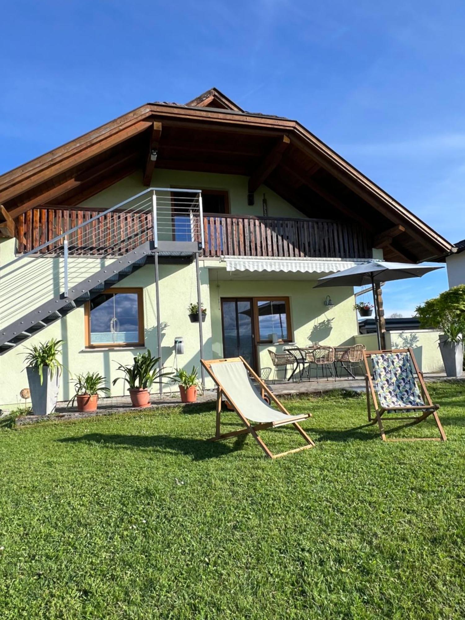 Danny'S Woertherseeblick Schiefling am See Exterior foto